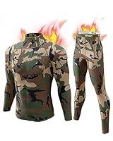 Algopix Similar Product 1 - Thermal Underwear for Men with Fly