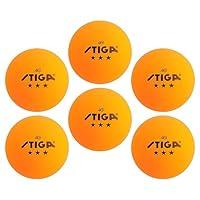 Algopix Similar Product 16 - STIGA 3Star Orange Table Tennis Balls