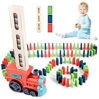 Algopix Similar Product 5 - CLAPET Domino Train Montessori Toys for