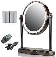 Algopix Similar Product 1 - Ovente Lighted Magnifying Mirror 8