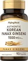 Algopix Similar Product 6 - Piping Rock Korean Ginseng Capsules