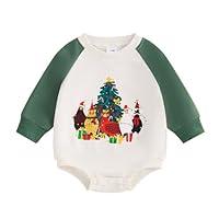 Algopix Similar Product 8 - Newborn Baby Boy Girl Christmas Outfit