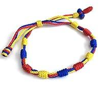 Algopix Similar Product 19 - SIFRIMANIA Colombia Flag Bracelet Fan