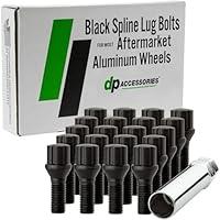 Algopix Similar Product 19 - DPAccessories Black M12x125 Lug Bolts