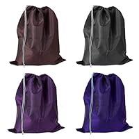 Algopix Similar Product 20 - HugeSaving 4 PCS Travel Shoe Bags