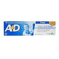 Algopix Similar Product 1 - AD Diaper Rash Cream Zinc Oxide 4 Oz