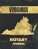 Algopix Similar Product 15 - Virginia Notary Journal Virginia