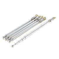 Algopix Similar Product 15 - uxcell 32cm Length 5 Section Telescopic
