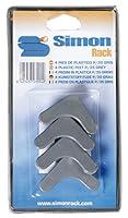 Algopix Similar Product 20 - Simonrack 4 Base P/40 Blister, Grey Dark