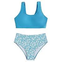 Algopix Similar Product 1 - Children Workout Two Piece Swimwears