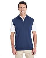 Algopix Similar Product 19 - adidas Golf Mens QuarterZip Club Vest
