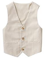 Algopix Similar Product 10 - Gymboree Baby Boys 3Button Linen Vest