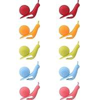 Algopix Similar Product 8 - NaShDesign 10 Pieces Cute Snail Shape
