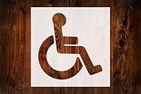 Algopix Similar Product 4 - Handicap Symbol Design Stencil