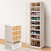 Algopix Similar Product 5 - SIMPLGIRL Shoe Box Foldable Shoe Rack