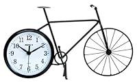 Algopix Similar Product 3 - Maple's Bicycle Silhouette Table Clock