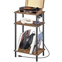 Algopix Similar Product 2 - HOOBRO 3Tier Record Player Stand