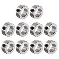 Algopix Similar Product 7 - uxcell 10pcs Set Screw Collars 705mm