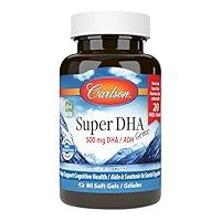 Algopix Similar Product 5 - Carlson  Super DHA Gems 500 mg DHA