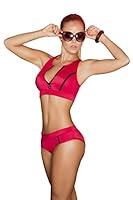 Algopix Similar Product 4 - Espiral Womens Sporty Red Two Piece