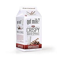 Algopix Similar Product 10 - got milk Crispy Wafer Spirals