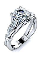 Algopix Similar Product 4 - Round Diamond Engagement Ring 105Ctw