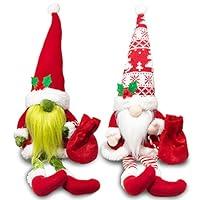 Algopix Similar Product 13 - BWFY Christmas Gnomes Decorations 2PC