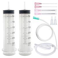 Algopix Similar Product 8 - 300 ml Large Syringe with 40 inch Tube