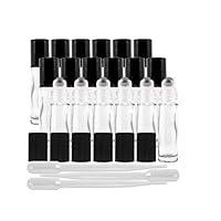 Algopix Similar Product 6 - 18 Empty Glass 10ml Roll On Perfume
