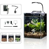 Algopix Similar Product 17 - Wonderfactory Aquarium Fish Tank with