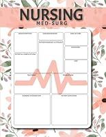 Algopix Similar Product 6 - Nursing MedSurg Notebook A Blank