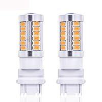 Algopix Similar Product 8 - KaTur 2 x Amber 3157 1210 54SMD 800