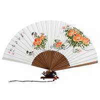 Algopix Similar Product 9 - Hand Painted Folding Orange Flower and