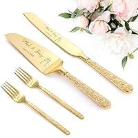 Algopix Similar Product 2 - Personalized Wedding Cake Knife and