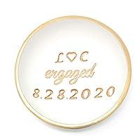 Algopix Similar Product 3 - Handmade Engagement Ring Dish for