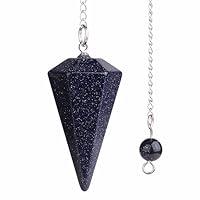 Algopix Similar Product 12 - Synthetic Blue Goldstone Gemstone Rock