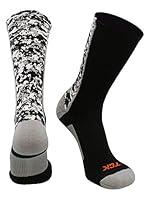 Algopix Similar Product 4 - TCK Digital Camo Crew Socks Black