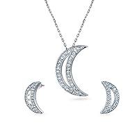 Algopix Similar Product 10 - Bling Jewelry Celestial Crescent Moon