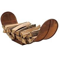 Algopix Similar Product 12 - Sunnydaze Curved Firewood Log Rack 
