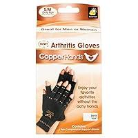 Algopix Similar Product 5 - Copper Hands Fingerless Compression