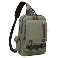 Algopix Similar Product 12 - mygreen Canvas Cross Body Messenger Bag