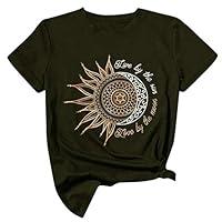 Algopix Similar Product 14 - haoricu Womens Summer Short Sleeve T
