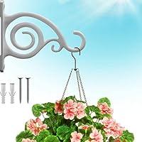 Algopix Similar Product 14 - Gray Bunny Outdoor Plant Hanger Hook