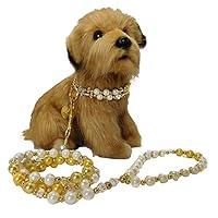 Algopix Similar Product 18 - Pet Royalty 2 Pieces Dog Pearl Crystal