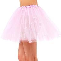 Algopix Similar Product 16 - YoungLove Women Classic 3 Layered Tulle