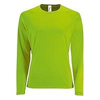 Algopix Similar Product 10 - SOLS WomensLadies Sporty Long Sleeve