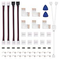 Algopix Similar Product 18 - 5050 4Pin LED Strip Connector Kit with