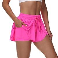 Algopix Similar Product 7 - Womens Flowy Running Shorts Gym Yoga