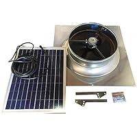 Algopix Similar Product 17 - 20Watt Gable Solar Attic Fan with