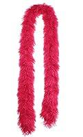 Algopix Similar Product 8 - Faux Fur Featherless Boa (XL Hot Pink)